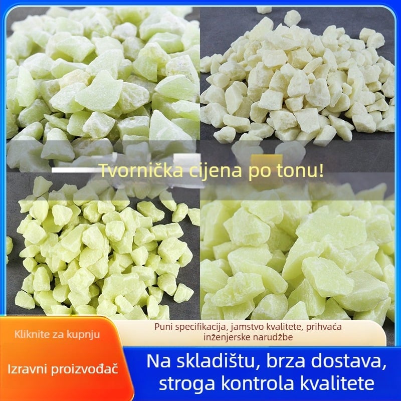 Svetleći kamen za pejzažiranje — fluorescijski šljunak u smoli za noćnu rasvjetu vrta i dekoraciju akvarija