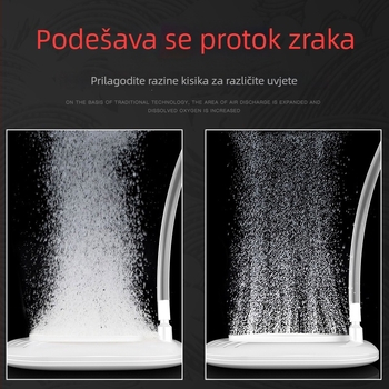 Jeneca akvarijski zračni kamen za oksigen pumpu — plastični, model A-50/80/100, 320 g