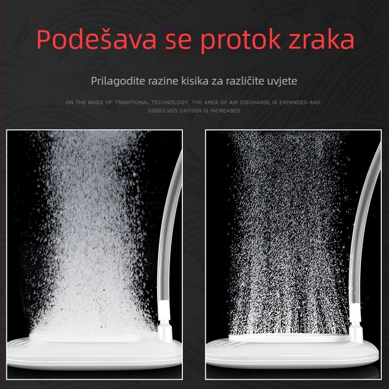 Jeneca akvarijski zračni kamen za oksigen pumpu — plastični, model A-50/80/100, 320 g