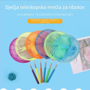 Dječja teleskopska mreža za ribolov (Materijal: ABS plast; Težina: 0.055 kg; Kategorija: Ribolov / Oprema za akvarij)