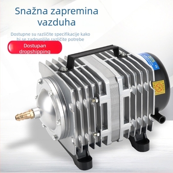 Risheng elektromagnetska pumpa zraka za akvarij, visokoučinkovita pumpa za kisik u akvariju