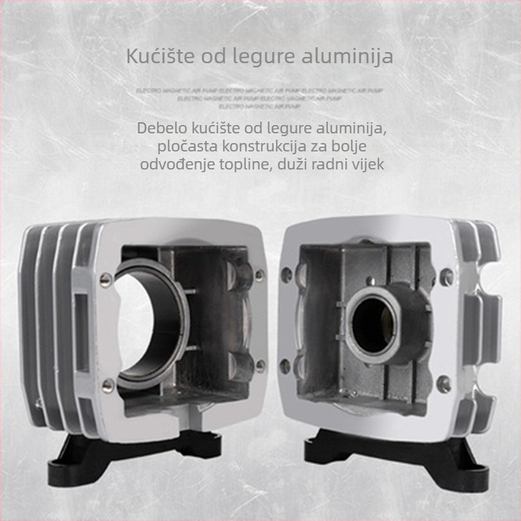 Risheng elektromagnetska pumpa zraka za akvarij, visokoučinkovita pumpa za kisik u akvariju