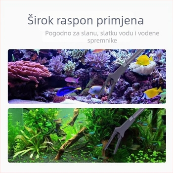 Klip za vodene biljke u akvariju – plastični Nihao, težina 0,5, oprema za akvarij