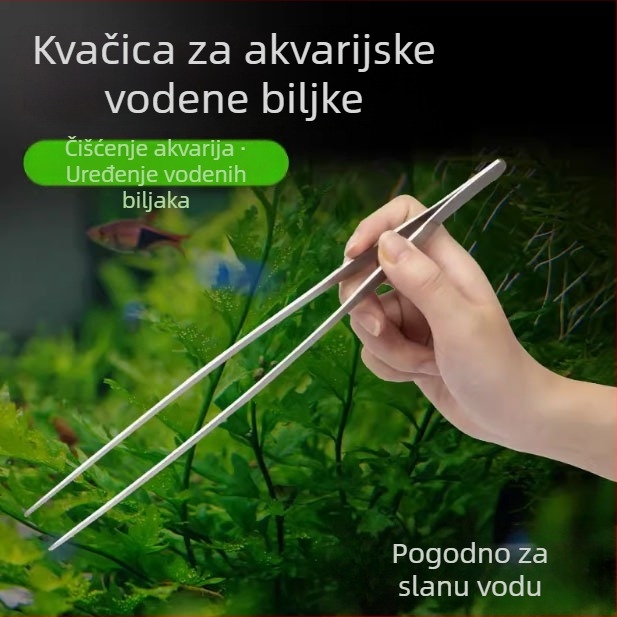 Klip za vodene biljke u akvariju – plastični Nihao, težina 0,5, oprema za akvarij