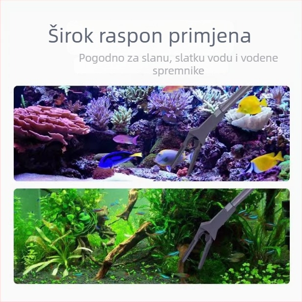 Klip za vodene biljke u akvariju – plastični Nihao, težina 0,5, oprema za akvarij