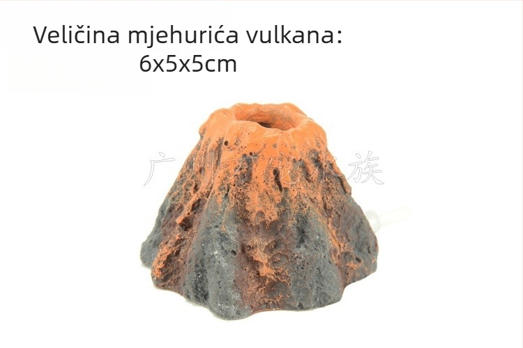 Akvarijski ukras za krajolik s oksigenacijskim kamenom, od smole, 0,3 kg, Authentic