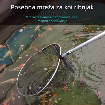 Ručna mreža za koi ribnjak — Oprema za akvarij, Filter, Materijal: Drugo, Podrijetlo: Drugo