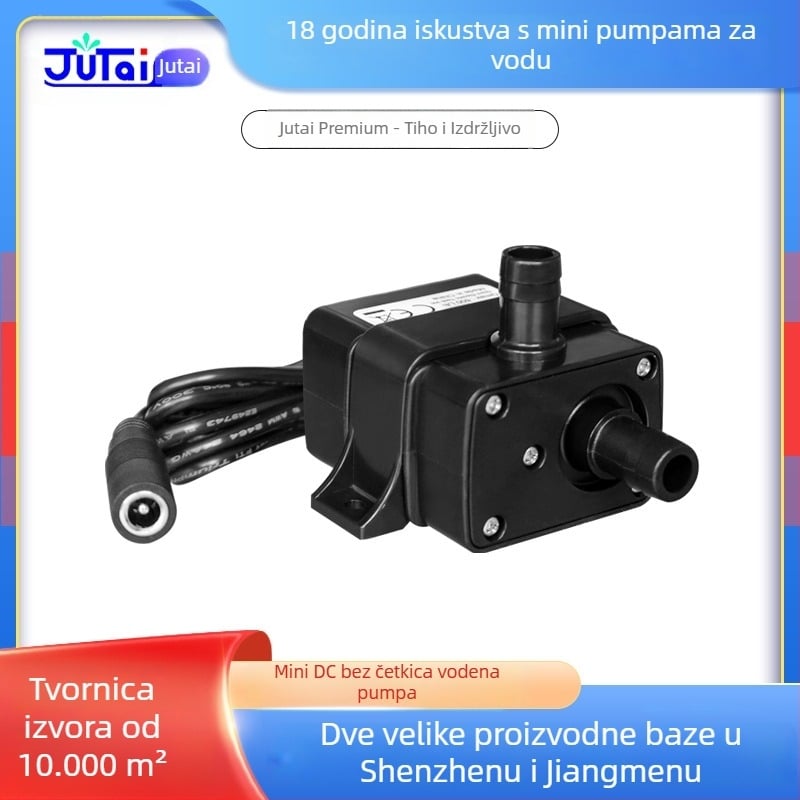 DC pumpa za vodu za akvarij – bez četkica, izuzetno tiha, visok protok, visok tlak, oksigenacija i voda za piće kućnih ljubimaca