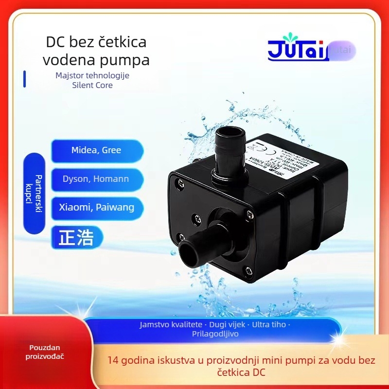 DC pumpa za vodu za akvarij – bez četkica, izuzetno tiha, visok protok, visok tlak, oksigenacija i voda za piće kućnih ljubimaca