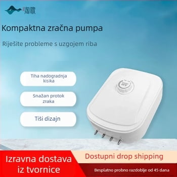 Pumpa za kisik za akvarij - Taoge, DC napajanje, niska buka, visok protok zraka, težina 0,8 kg