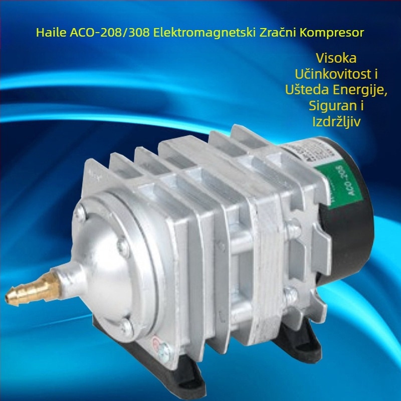 Hailey Elektromagnetska pumpa zraka za oksigenaciju u morskom bazenu, 3000 g
