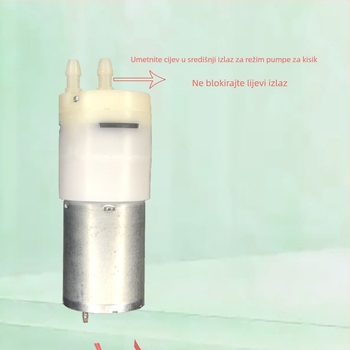 370 Višenamjenska pumpa za usisavanje vode i oksigenaciju za kućnu upotrebu, težina 63,3 g