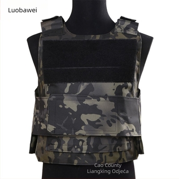 Vježbena vesta s kamuflažom od pamukasto-mješavine, prozračna, UV zaštita, otporna na habanje i vjetrovita, unisex za odrasle, kod Lx-0211.