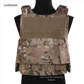 Vježbena vesta s kamuflažom od pamukasto-mješavine, prozračna, UV zaštita, otporna na habanje i vjetrovita, unisex za odrasle, kod Lx-0211.