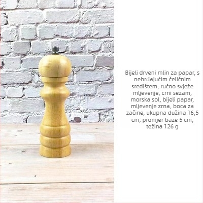 Mlin za papar Hengli Sheng – moderni minimalistički stil; Marka: Hengli Sheng; Uvođenje na tržište: proljeće 2013; Kvaliteta: Kvalificiran proizvod