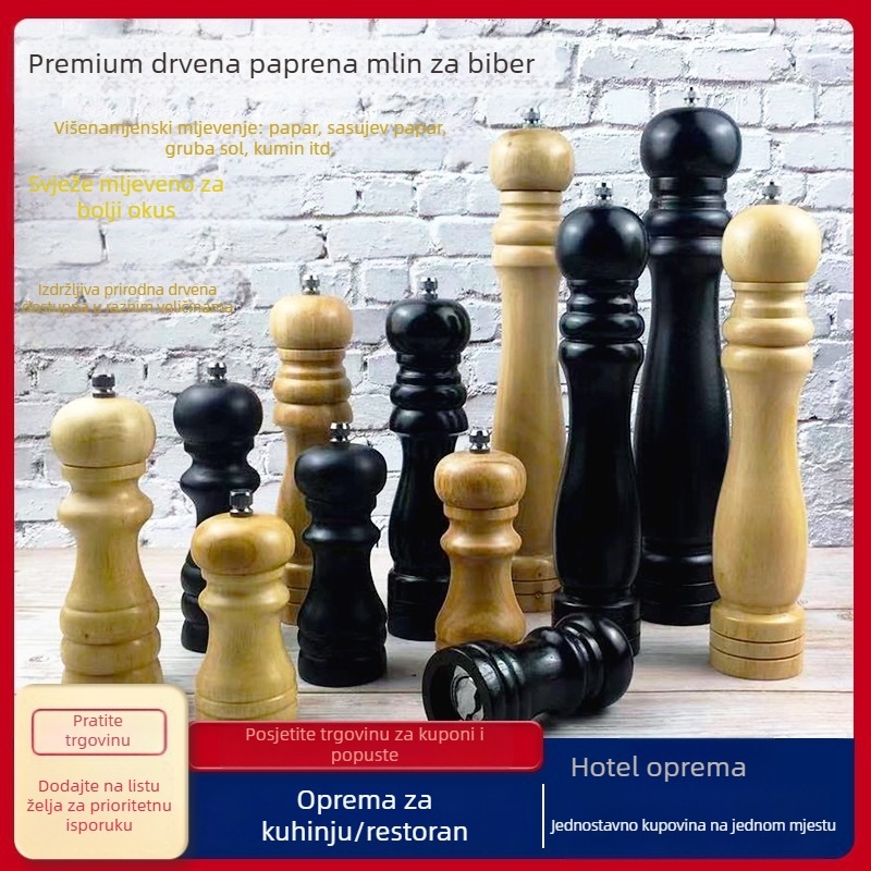 Mlin za papar Hengli Sheng – moderni minimalistički stil; Marka: Hengli Sheng; Uvođenje na tržište: proljeće 2013; Kvaliteta: Kvalificiran proizvod