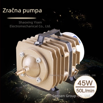 Elektromagnetski kompresor zraka s oksigen pumpom, model ACO-003, marka Fishing Booth, težina 1,6 kg