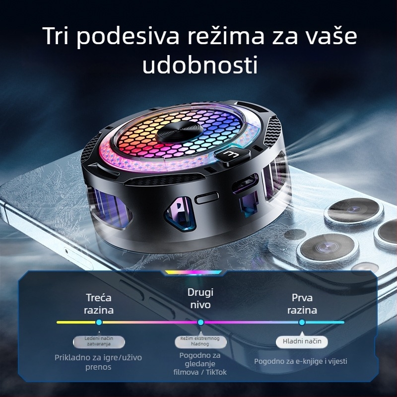 Corbin SR09PRO Magnetni hladnjak za mobitel sa stražnjim klipom, 51 g, 15 W, USB-C