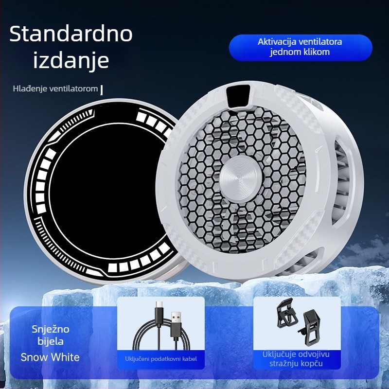 Corbin SR09PRO Magnetni hladnjak za mobitel sa stražnjim klipom, 51 g, 15 W, USB-C