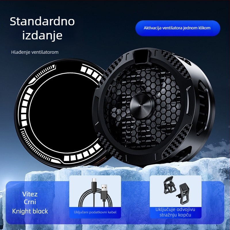 Corbin SR09PRO Magnetni hladnjak za mobitel sa stražnjim klipom, 51 g, 15 W, USB-C