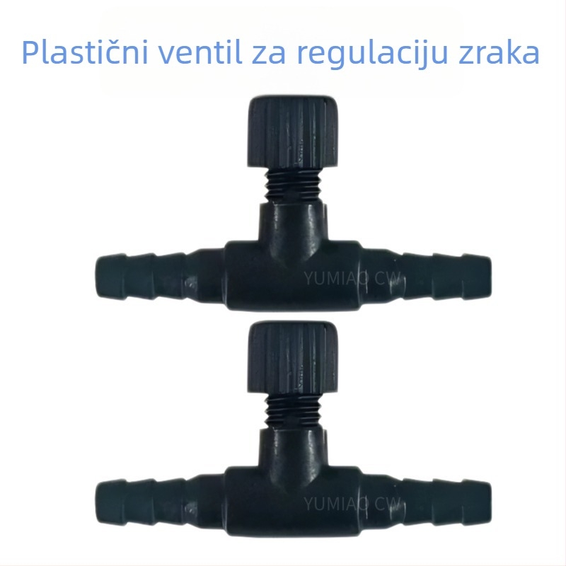 Regulacijski ventil zraka za opremu za akvarij, plastični, marka YUMIAOCW
