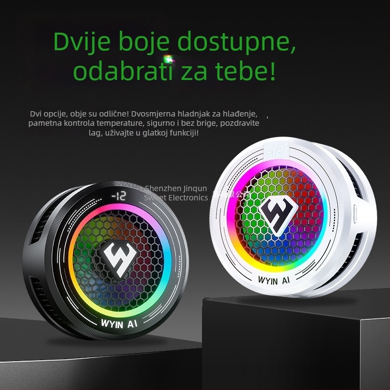 Inteligentni rashladni radiatori za mobitele i tablete s digitalnim LED zaslonom