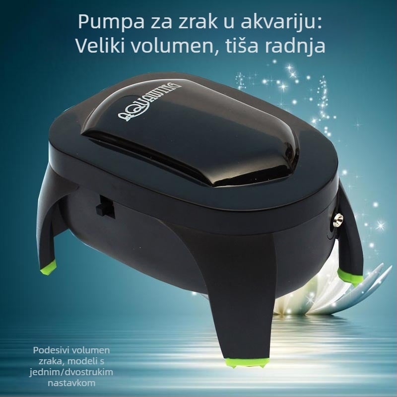AQ visoko snaga akvarijske pumpe za kisik s tihim radom, aerator, modeli AQ918/AQ928/AQ938/AQ934, 2.5W