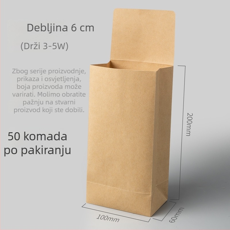 Thinking Kraft papir novčana torbica u obliku kuverte – Kuvertnog stila pohrana novca, Veliki / Srednji / Mali