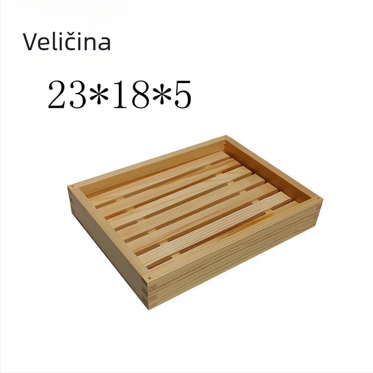 Sushi drvena kutija od prirodnog drveta, prilagodljive unutarnje dimenzije, tiskani logotip i kutija za pakiranje