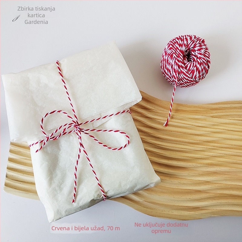 Božićna čestitka — Gardenia Card Collection; papir s premazom, tisak u četiri boje, jednostavan i moderan stil
