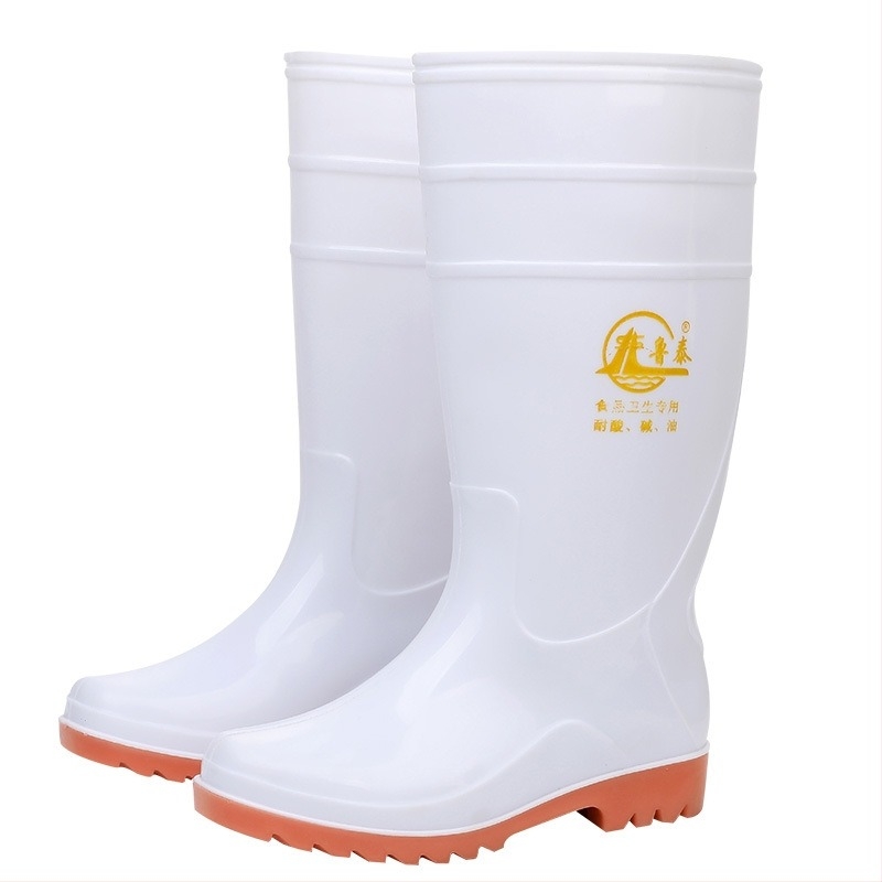 Model 1302 Visoke PVC čizme za kišu — Unisex, PVC gornji dio, Gumeni potplat, Protuklizne