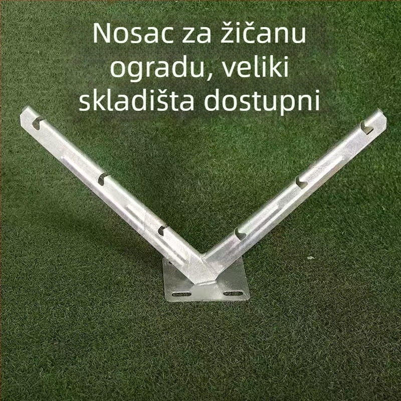 Pozinkirana dvostruko uvijena bodljikava žica za ogradu, SIRO stil, desno uvijanje, snaga natezanja 500