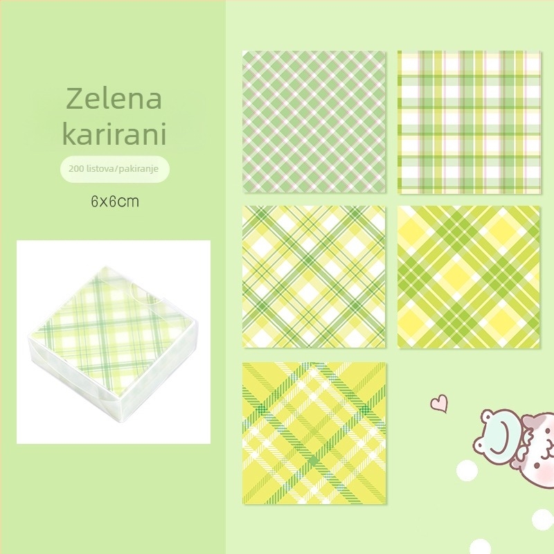 Bilješke s mrežom za planere, 200 listova, za učenike