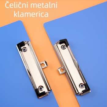 A4 plastični folder za dokumente s ravnim klipom – model H8109b