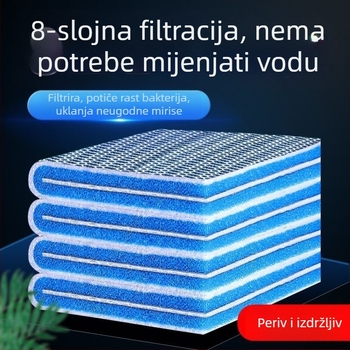 Filter vata za akvarij, visoke gustoće 6D pamuk, marka Green, podrijetlo Guangdong, oprema za akvarij