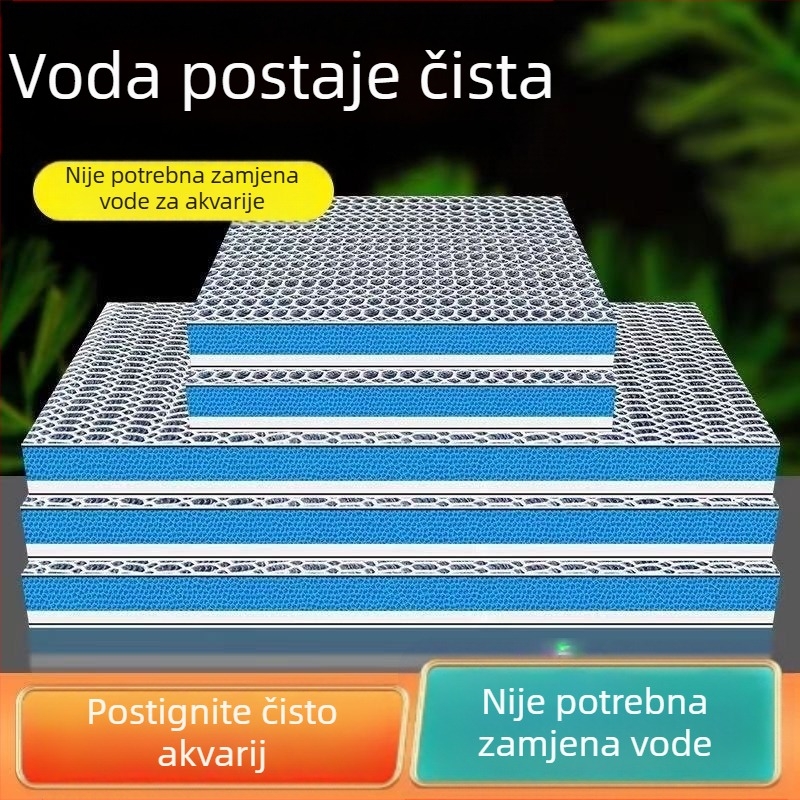 Filter vata za akvarij, visoke gustoće 6D pamuk, marka Green, podrijetlo Guangdong, oprema za akvarij