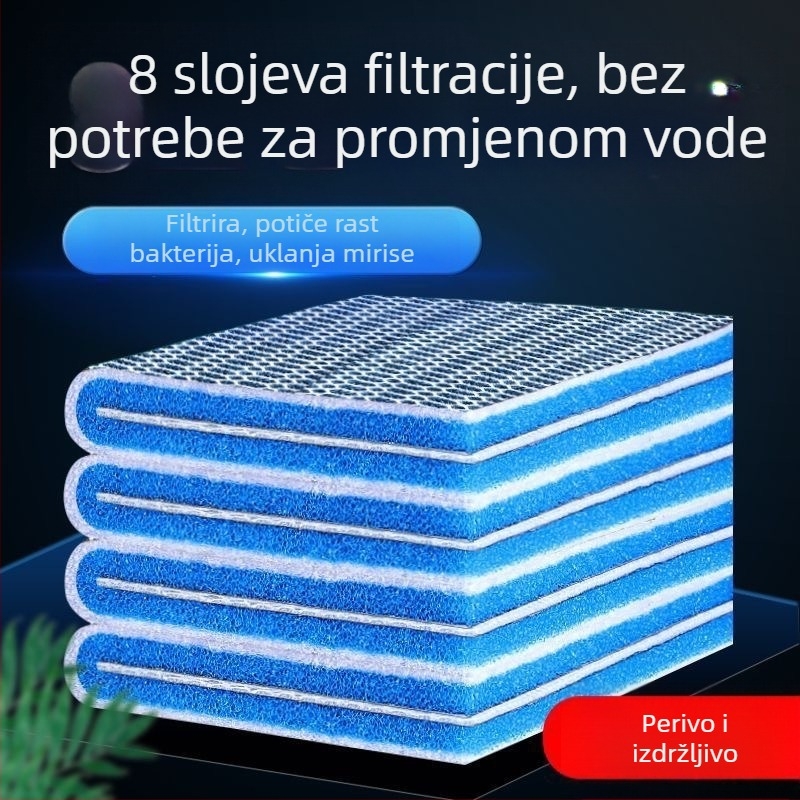 Filter vata za akvarij, visoke gustoće 6D pamuk, marka Green, podrijetlo Guangdong, oprema za akvarij