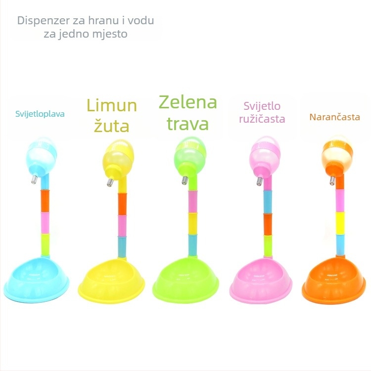 Plastični set za piće i hranjenje kućnim ljubimcima — Wang Mi Te, kategorija: potrepštine za kućne ljubimce, ne automatsko hranjenje, pakiranje 30 komada.