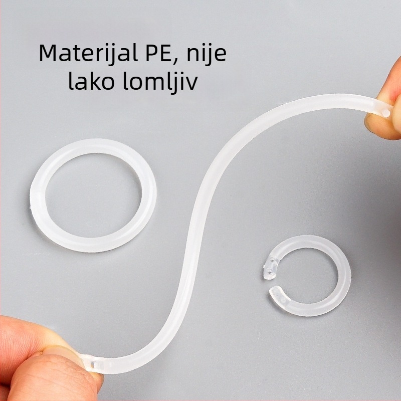 PP plastični perforator s prstenima za ručni dnevnik