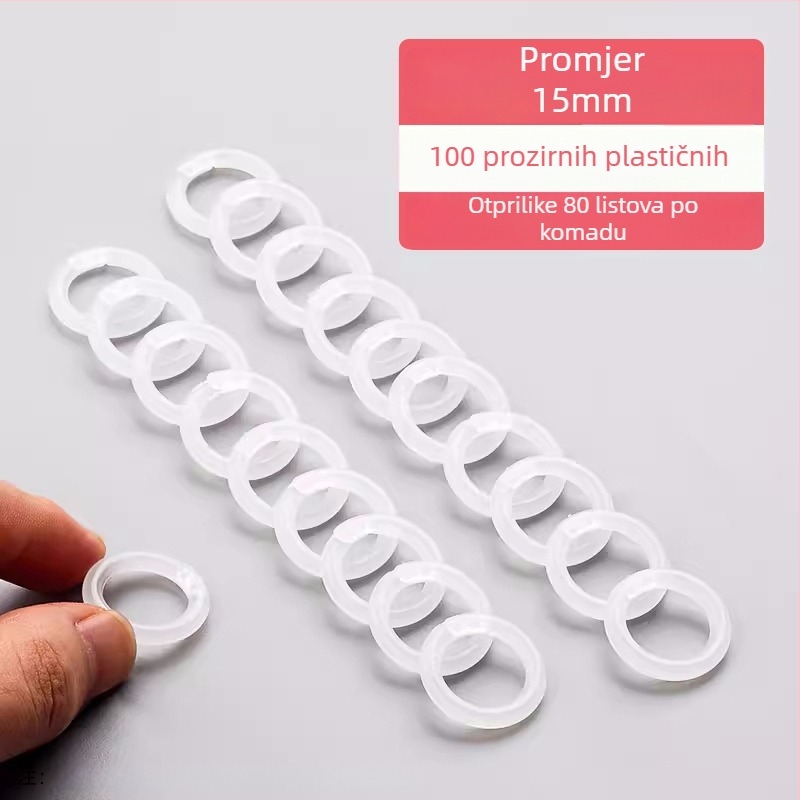PP plastični perforator s prstenima za ručni dnevnik
