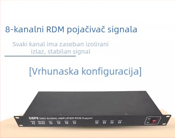 DMX signali pojačivač i distribuiranje za pozadinsko osvjetljenje MX512 — 4/8-kanalni, Beam PAR svjetlo transceiver, marka Fuli