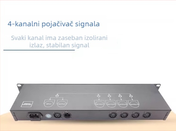 DMX signali pojačivač i distribuiranje za pozadinsko osvjetljenje MX512 — 4/8-kanalni, Beam PAR svjetlo transceiver, marka Fuli