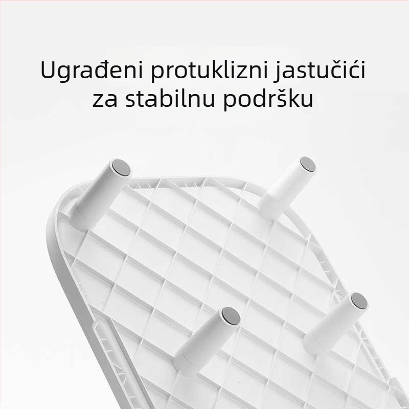 Xiaopei uzvišenistalak za hranjenje mačaka – plastični stol za hranjenje s držačem zdjele