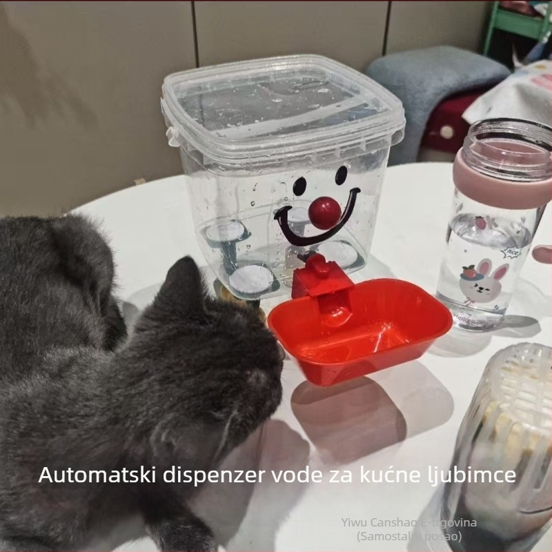 Automatski dispenzer za vodu za mačke – prenosni, bez napajanja, veliki kapacitet, plastični, novi model