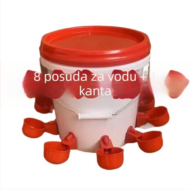 Automatsko napajanje vode za perad: kokoši, patke, golubovi i prepelice