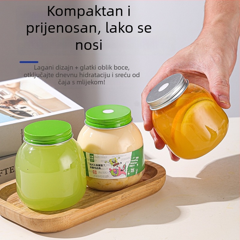 Jednokratna šalica za čaj s mlijekom i kavom, mala, plastična, za ponijeti, sa slamkom