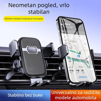 Mo jile Držač za telefon u automobilu - Snap-on ugradnja na ventilacijski otvor, Opća kompatibilnost, Bez napajanja