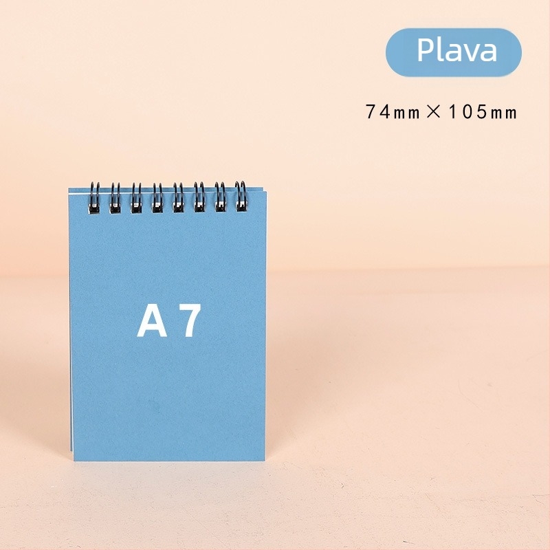 Spiralni bilježnica od Kraft papira, Kraft paper serija, 100 stranica, 300 g/m² papir, mogućnost prilagodbe