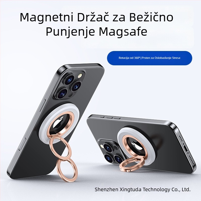 Stolni držač za mobitel s 360° rotacijom, tijelo od PC-a i aluminijske legure, podržava prilagodbu