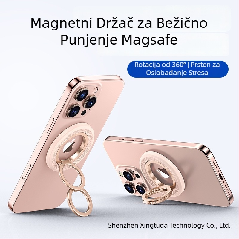 Stolni držač za mobitel s 360° rotacijom, tijelo od PC-a i aluminijske legure, podržava prilagodbu
